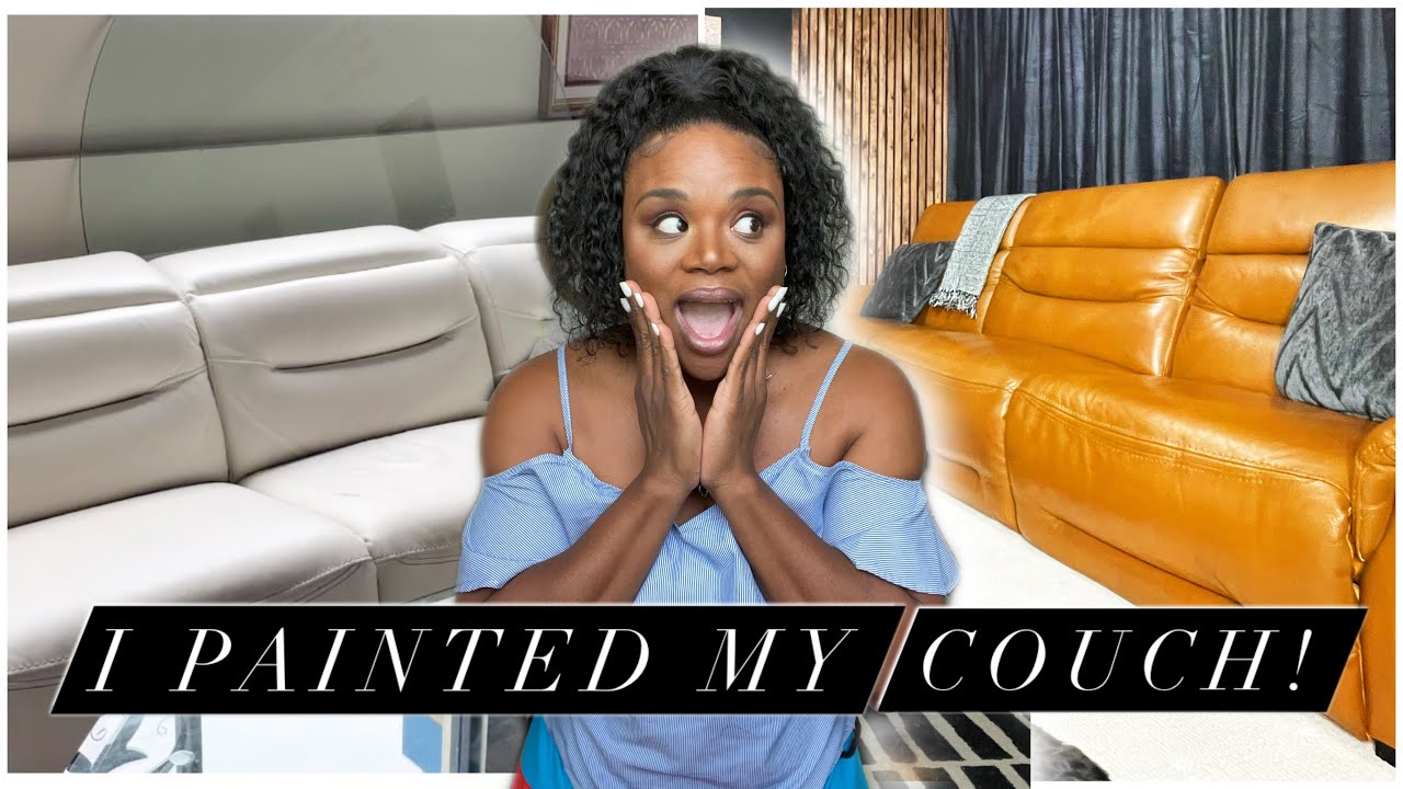 OMG! I Painted My Couch