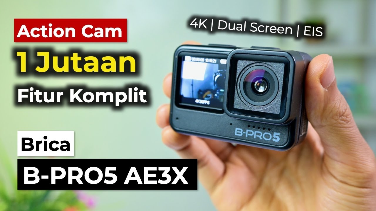 Cuma 1 Jutaan! Review Action Cam Brica B-PRO5 AE3X (Mark III X) | Action Cam Murah untuk Vlog