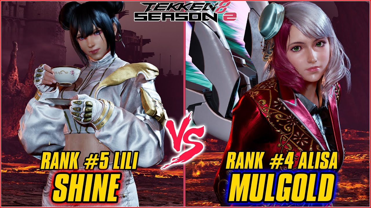 TEKKEN 8 | SHINE (RANK #5 LILI) vs MULGOLD (RANK #4 ALISA) | TEKKEN 8 RANKED MATCH