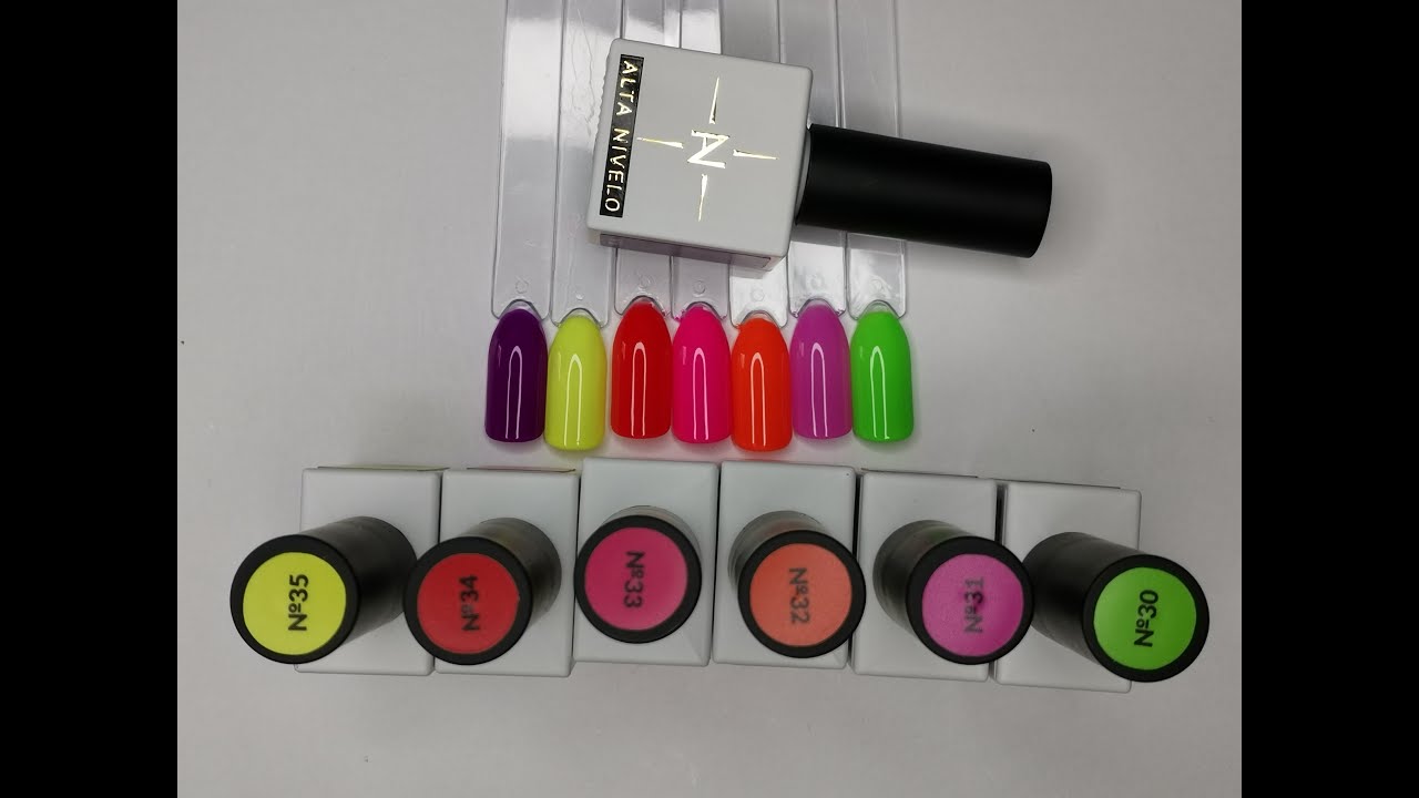 Обзор гель-лаков ALTA NIVELO NEON