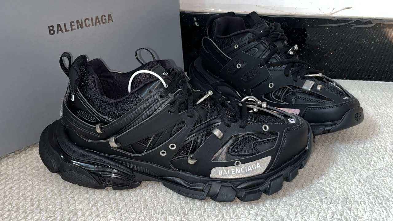 Balenciaga Men's Track Piercing Sneaker Black Review From Supkicks