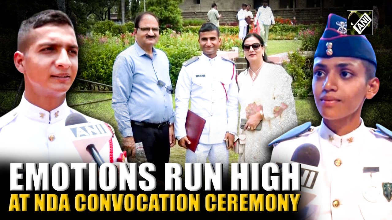 Emotions run high at National Defence Academy Convocation Ceremony as fresh Cadets pass out in Pune