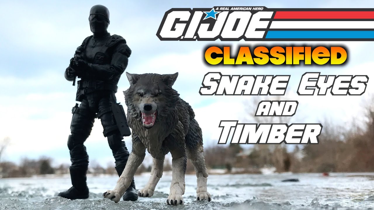G.I. Joe CLASSIFIED: Alpha Commandos SNAKE-EYES & TIMBER (2021)