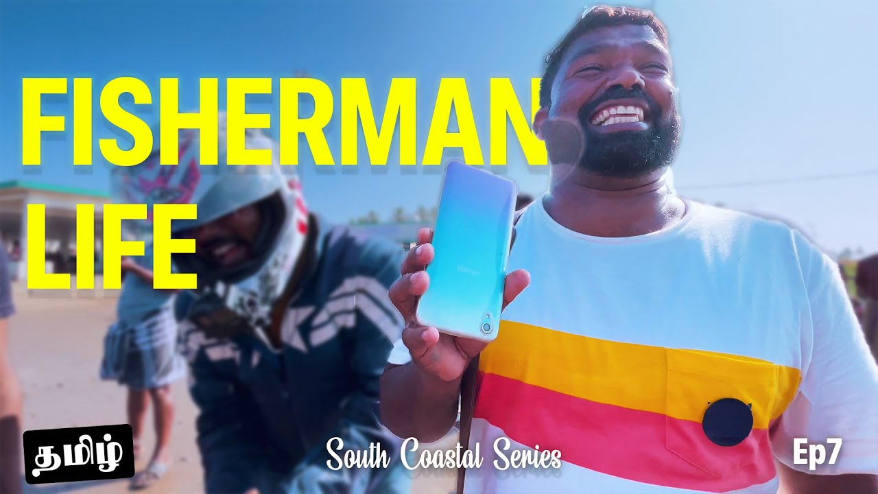 I became a FISHERMAN for a day! 🤯 Amazing Thengapattanam Harbour Ep7 @VigneshPT