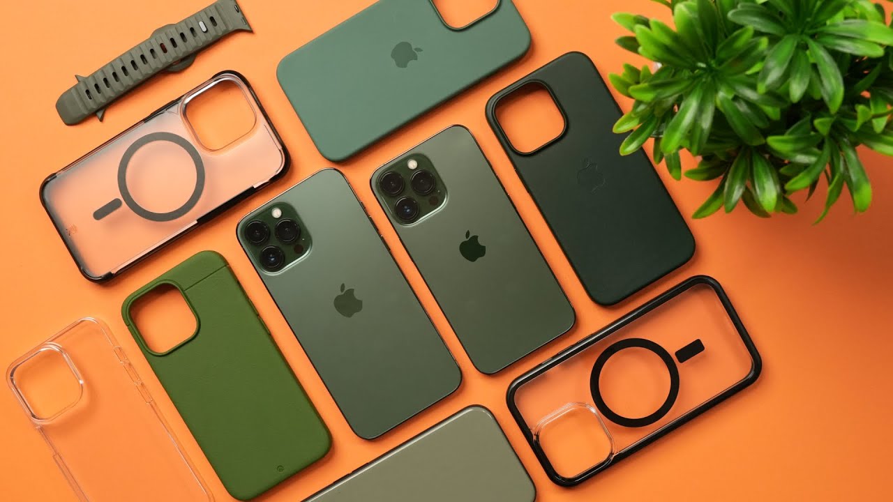 Лучшие чехлы для iPhone 13 Pro цвета «Альпийская зелень»!