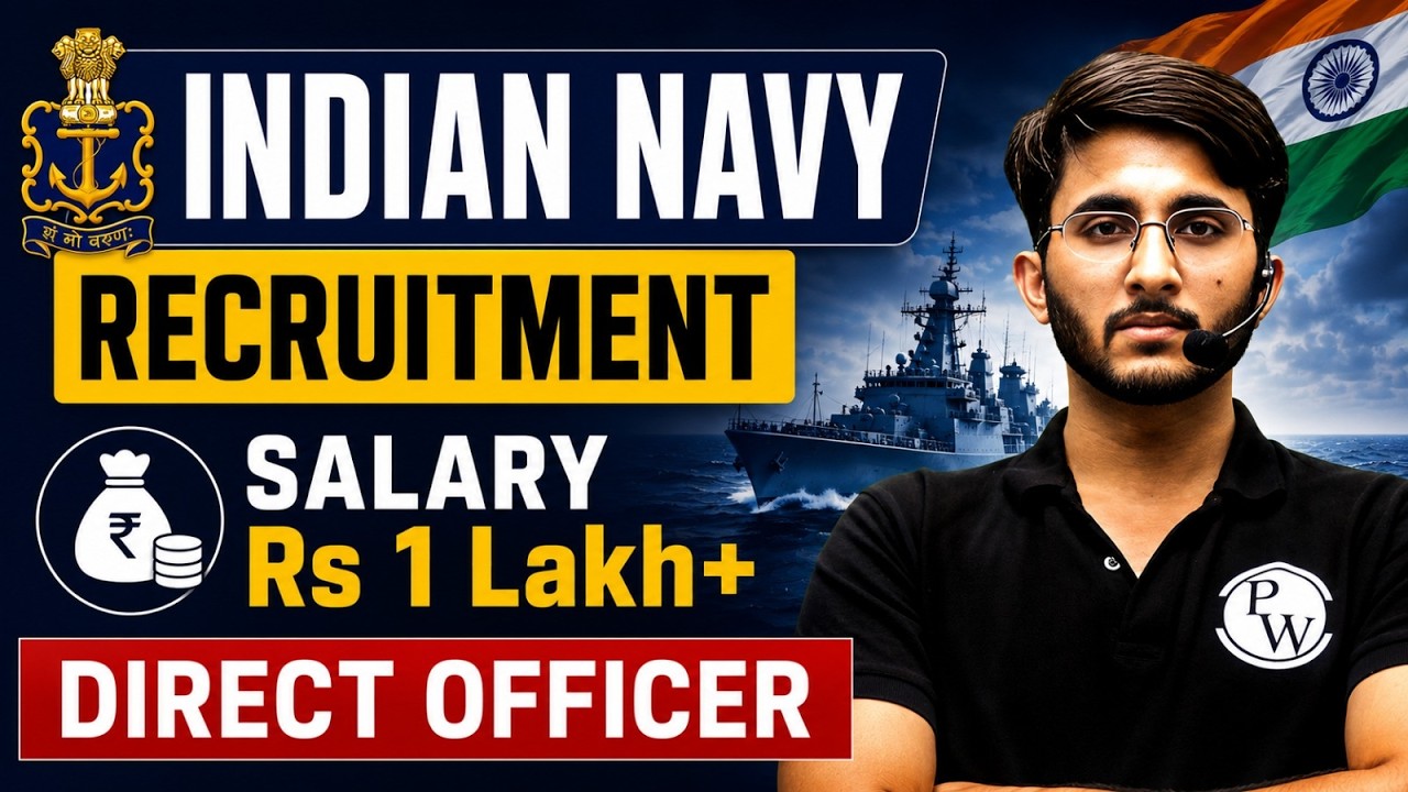 Indian Navy Technical Recruitment 2026 | Direct Officer Post | Eligibility, Salary & Allowances