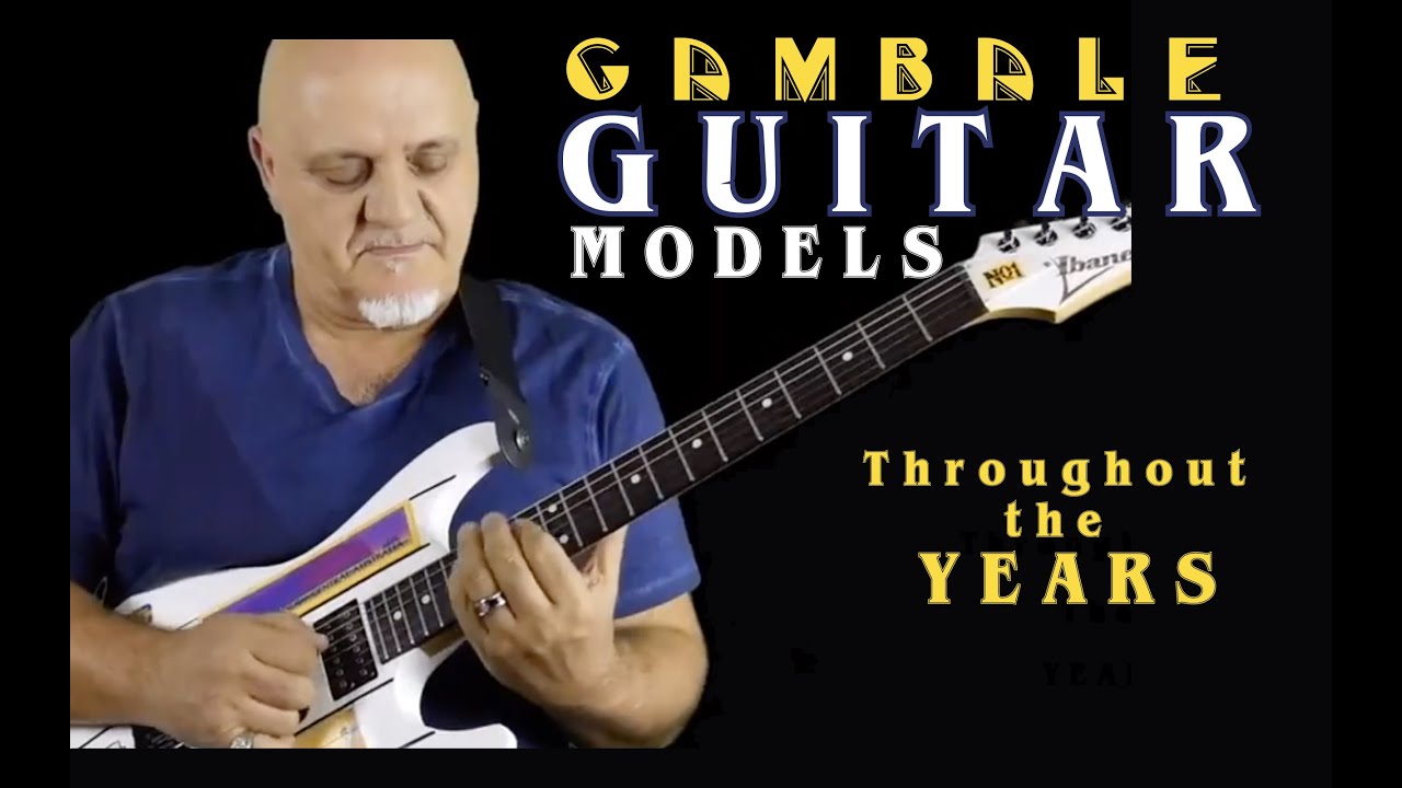 Gambale Medley of Guitar Models Throughout The Years!
