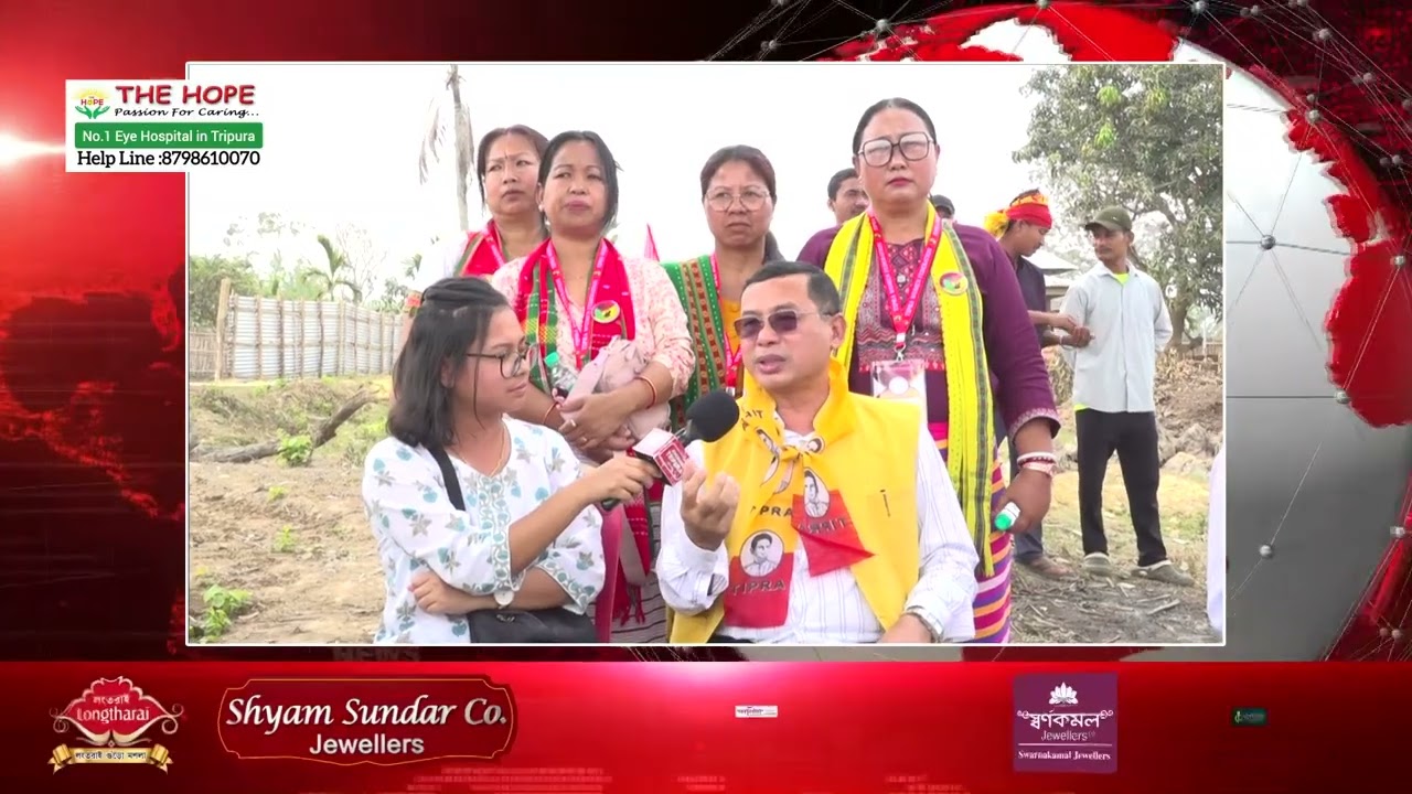 Roman script Tamo sawi manyakho bohrok : Tipra Mothani spoke Person Rajeshwar Debbarma