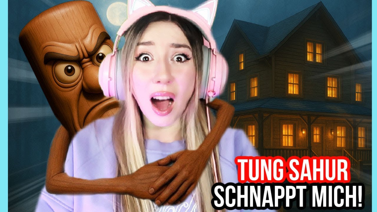Tung Tung SAHUR hält MICH in der GRUSELIGEN VILLA gefangen um die WAHRHEIT über BALLERINA Cappuccina