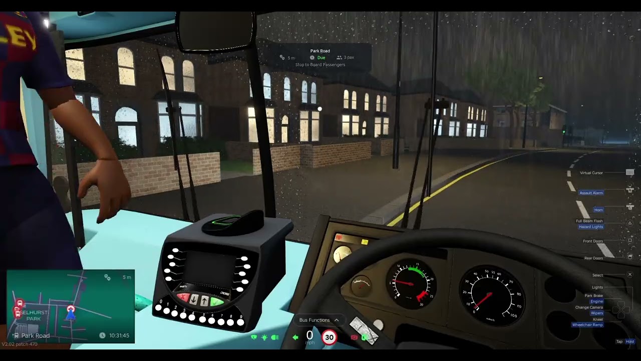 Croydon Bus sim, Custom company S1 route visual #roblox #buses #bus #fyp 