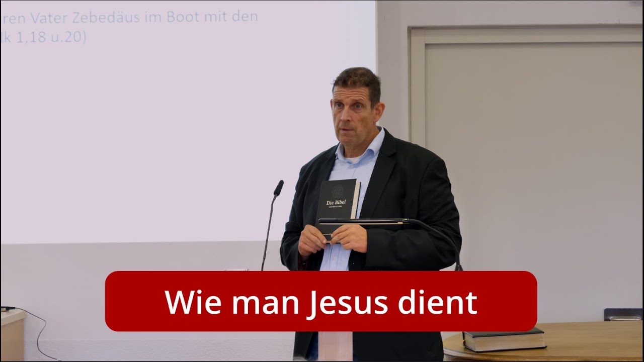 Olaf Latzel / Wie man Jesus dient, LAV Colleg mit Olaf Latzel im Bibelheim Felsengrund, Zavelstein 