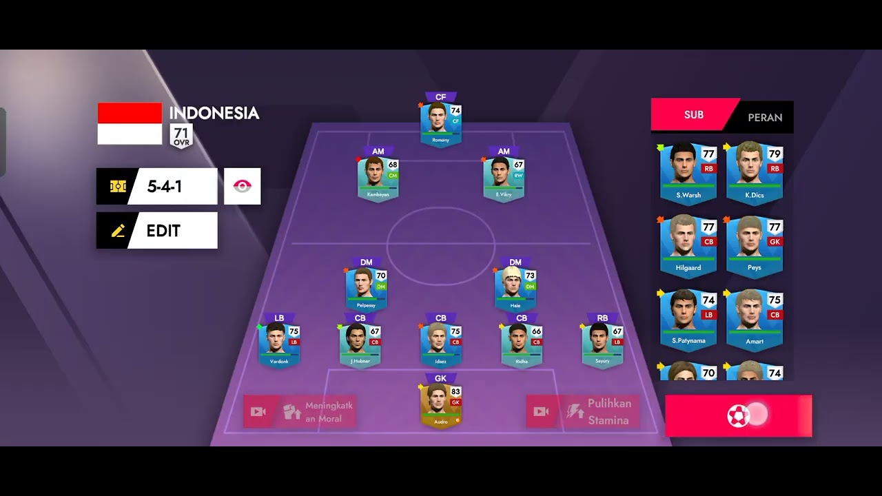 2-0 Indonesia vs India