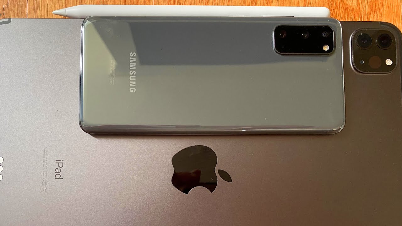 Using the iPad Pro with an Android Smartphone! (Galaxy S20)