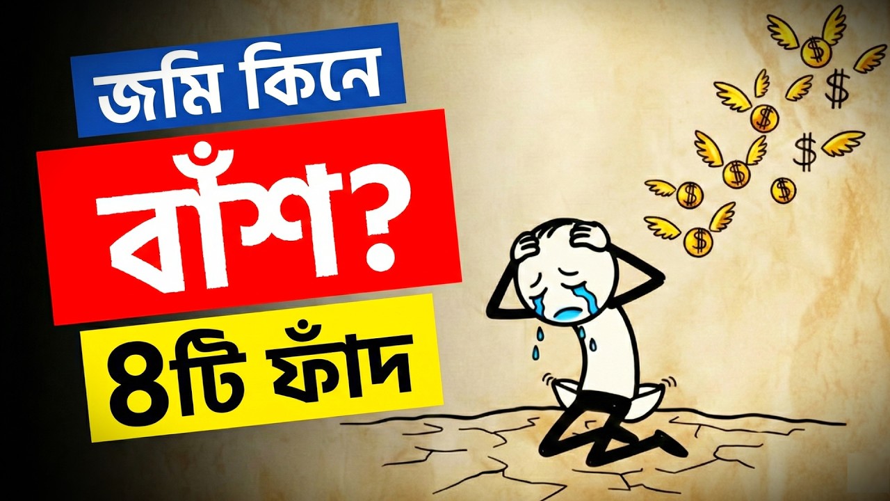 সারা জীবনের টাকা শেষ? 😱 জমি কেনার আগে এই ৪টি ফাঁদ থেকে সাবধান!