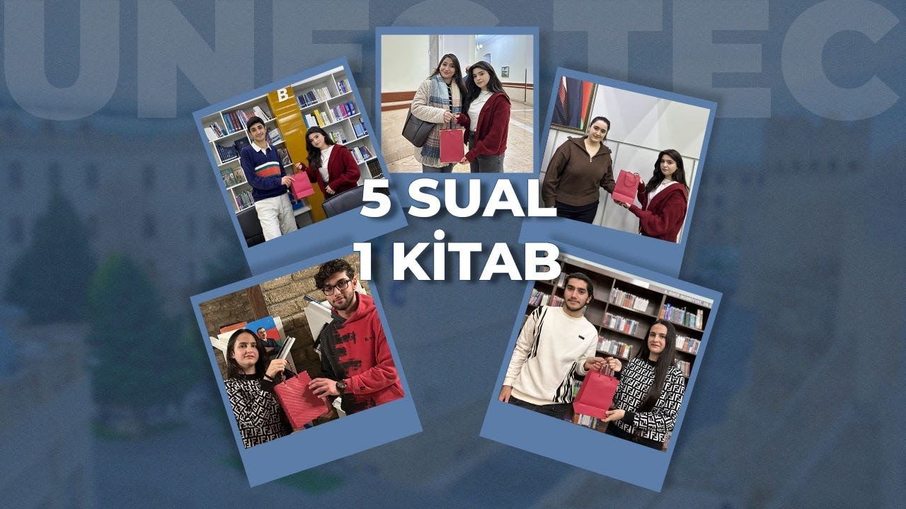Beynəlxalq kitab bağışlama günü/ 5 sual, 1 kitab