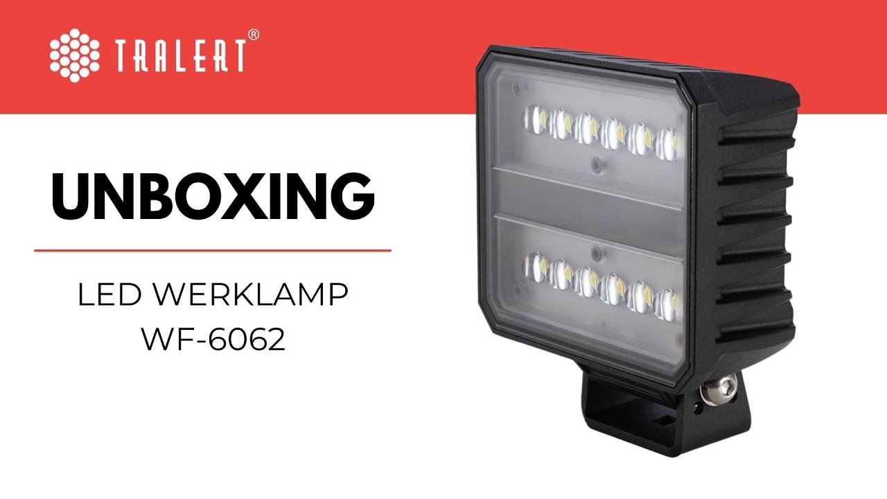 LED werklamp unboxing WF-6062
