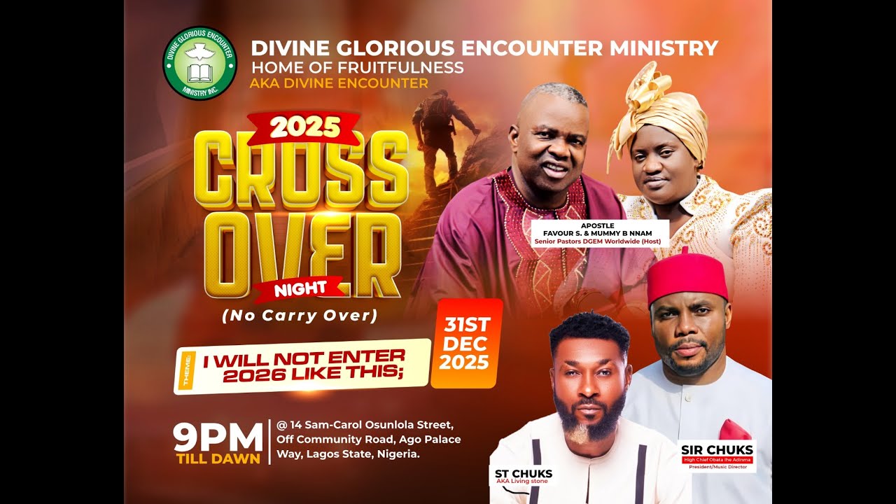DIVINE GLORIOUS ENCOUNTER MINISTRY INC: Live-stream