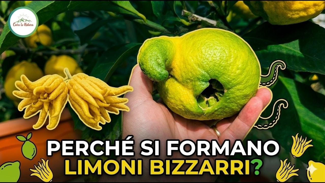 🍋QUESTO LIMONE LO PUOI TROVARE ANCHE SULLA TUA PIANTA E VIENE CHIAMATO FRUTTO DELLE MERAVIGLIE.