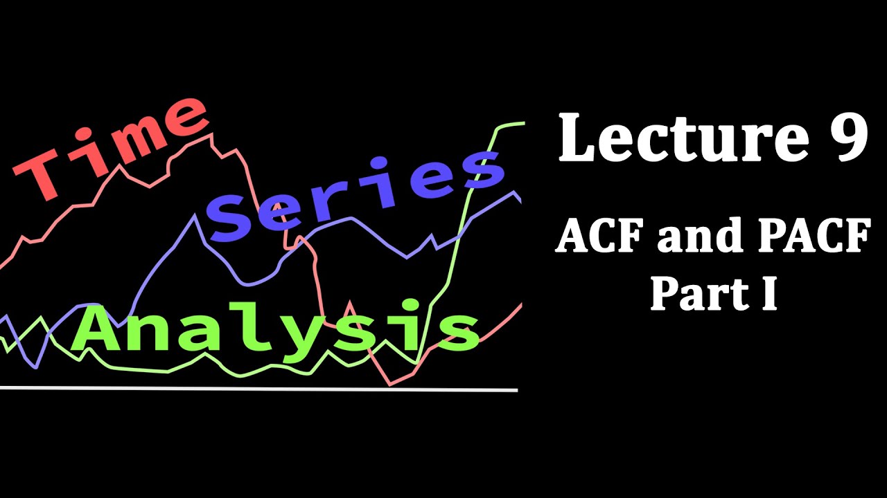 TSA Lecture 9: ACF and PACF, part 1