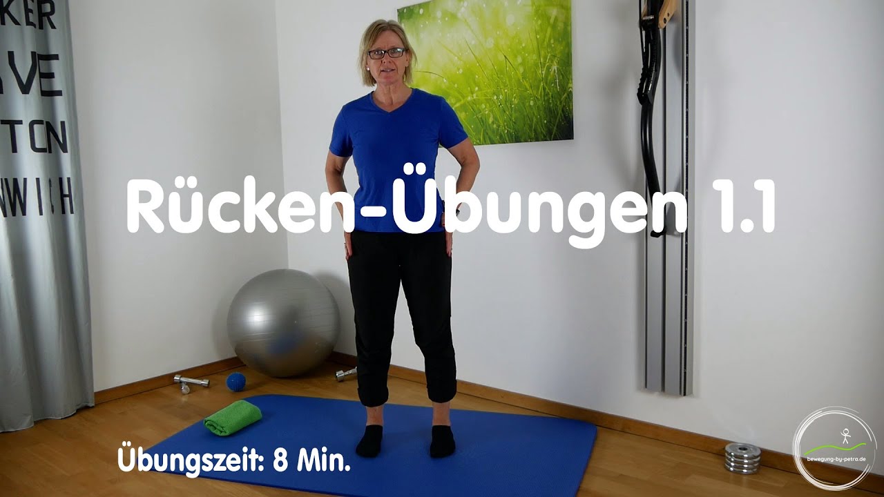 Isometrische Rücken-Übungen im Stehen 1.1