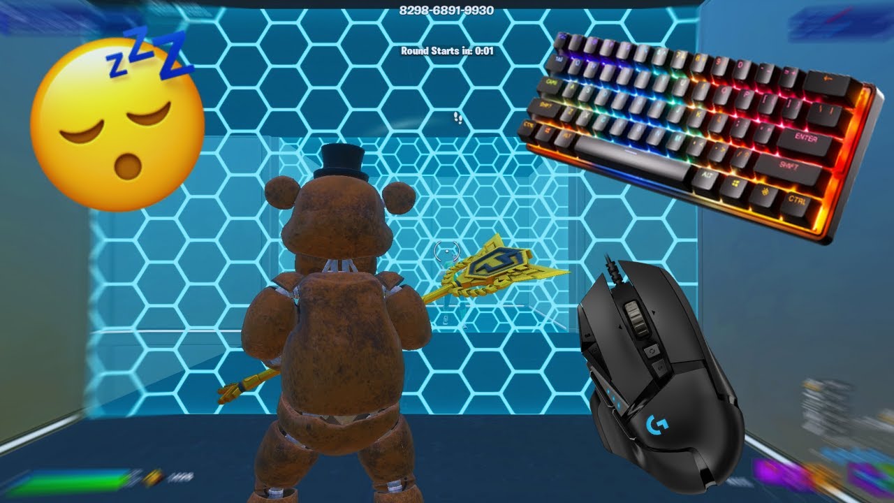 Steelseries Apex Pro Mini ASMR 😴 Piece Control 1v1🏆Relaxing Keyboard Sounds 🎧 ft. FNAF