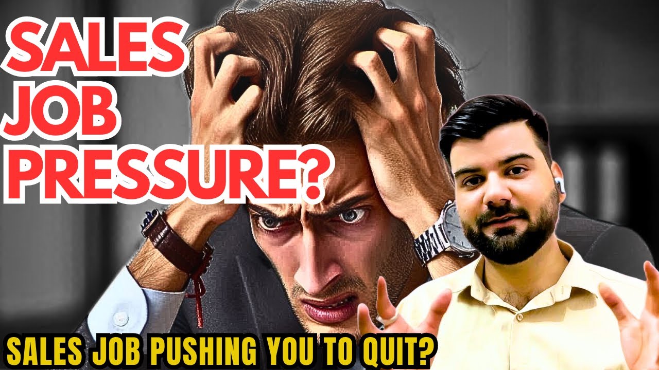 How to Handle Sales Job Pressure? Tried, Tested & Experienced way to do it | How to Handle Sales?