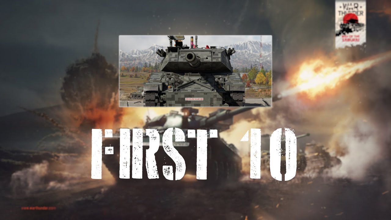 War Thunder First 10: (Thai) Stingray With C76A1 APFSDS
