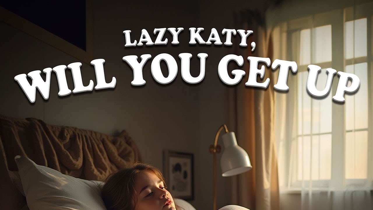 LAZY KATY, WILL YOU GET UP | Nursery Rhyme