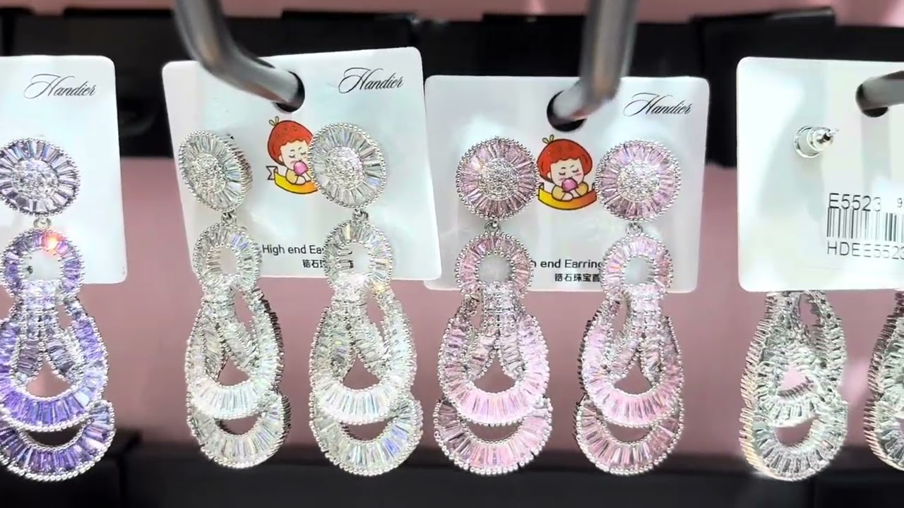 CZ Multi Sparkling Earrings