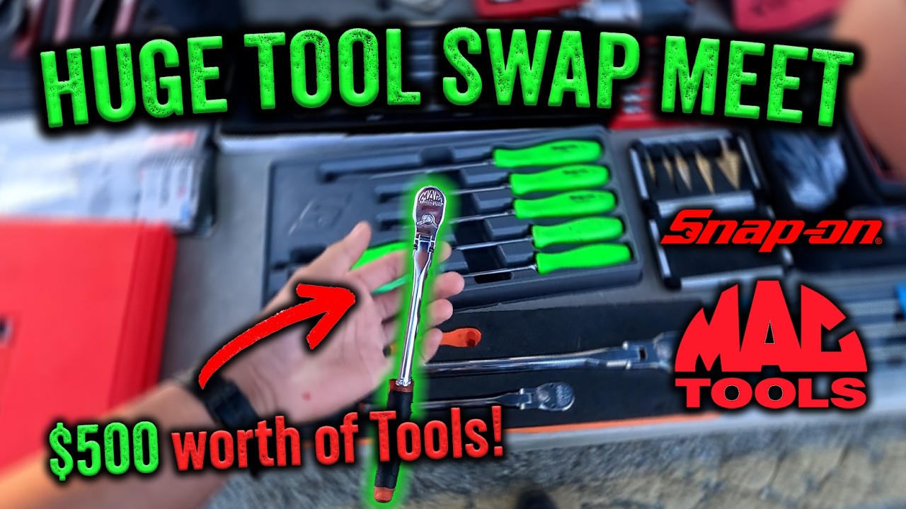 I bought $500+ worth of Tools for $200 from a SWAP MEET