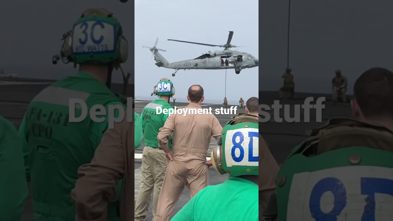 Deployment aircraft carriers