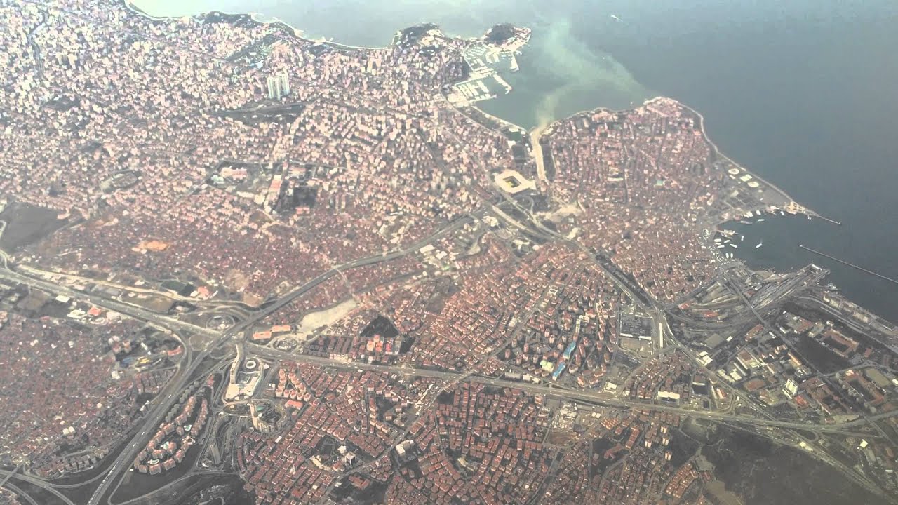 istanbul anadolu yakasi - havadan goruntu