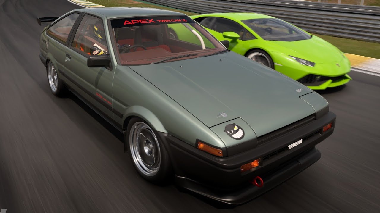 Toyota Sprinter Trueno 1600GT APEX (AE86) 1983 - Full Street