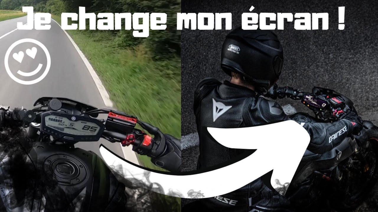 LCD Flip Cut SUR MA MT07 !! - COLORCLUSTERZ