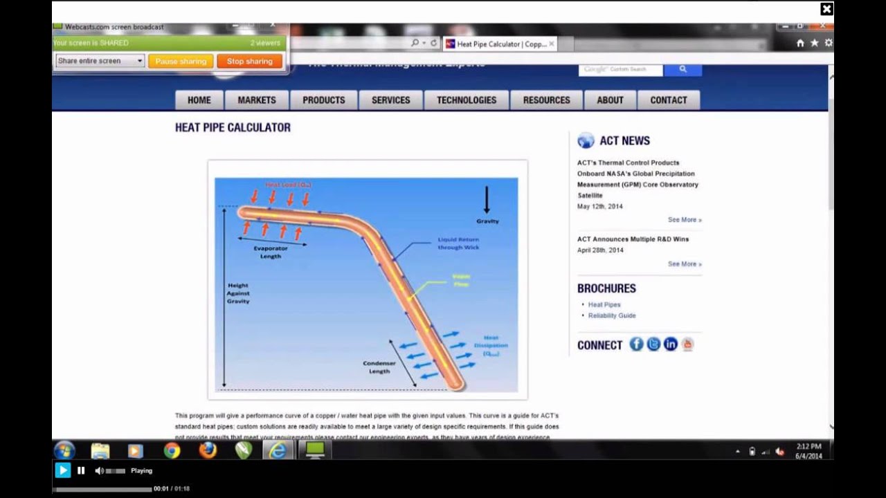 Webinar: Heat Pipe Design and Modeling
