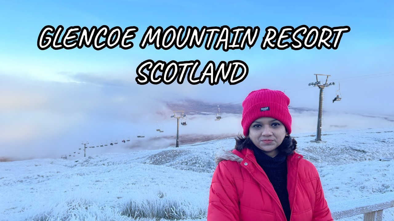GLENCOE Mountain Resort and Chairlift Ride in Scotland.