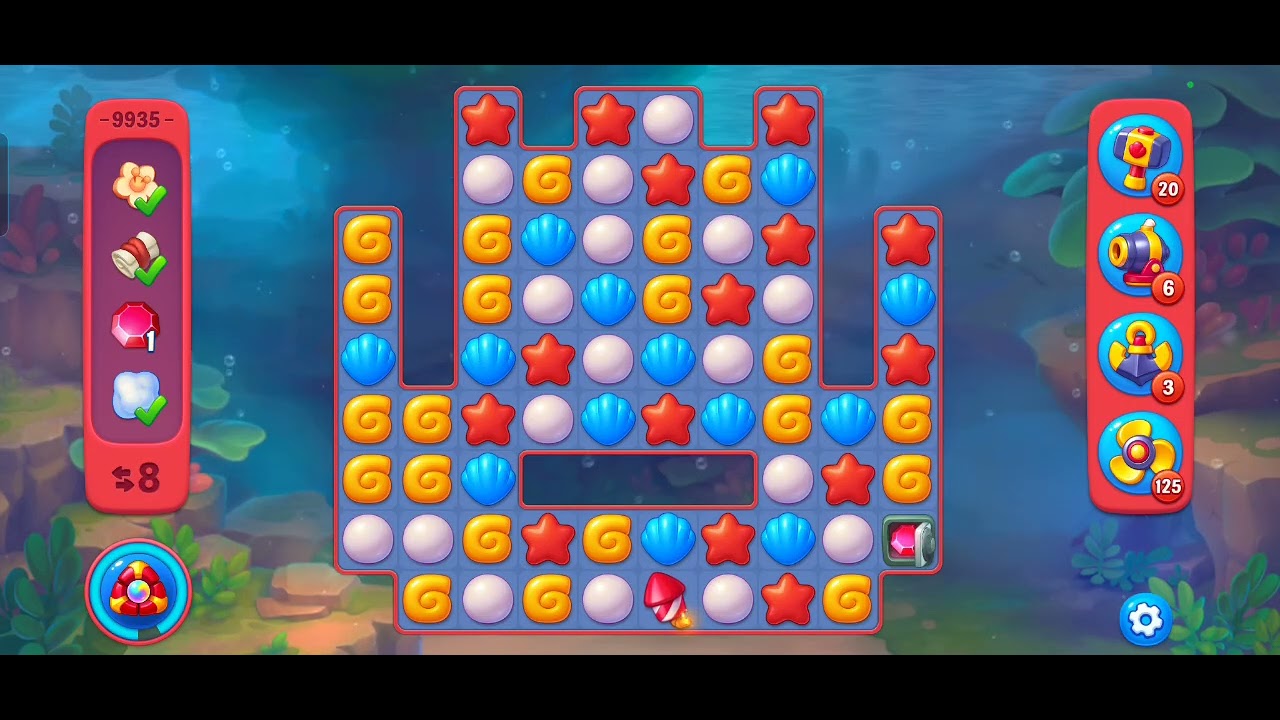 Fishdom level 9932 to 9940 / niveau 9932 au 9940