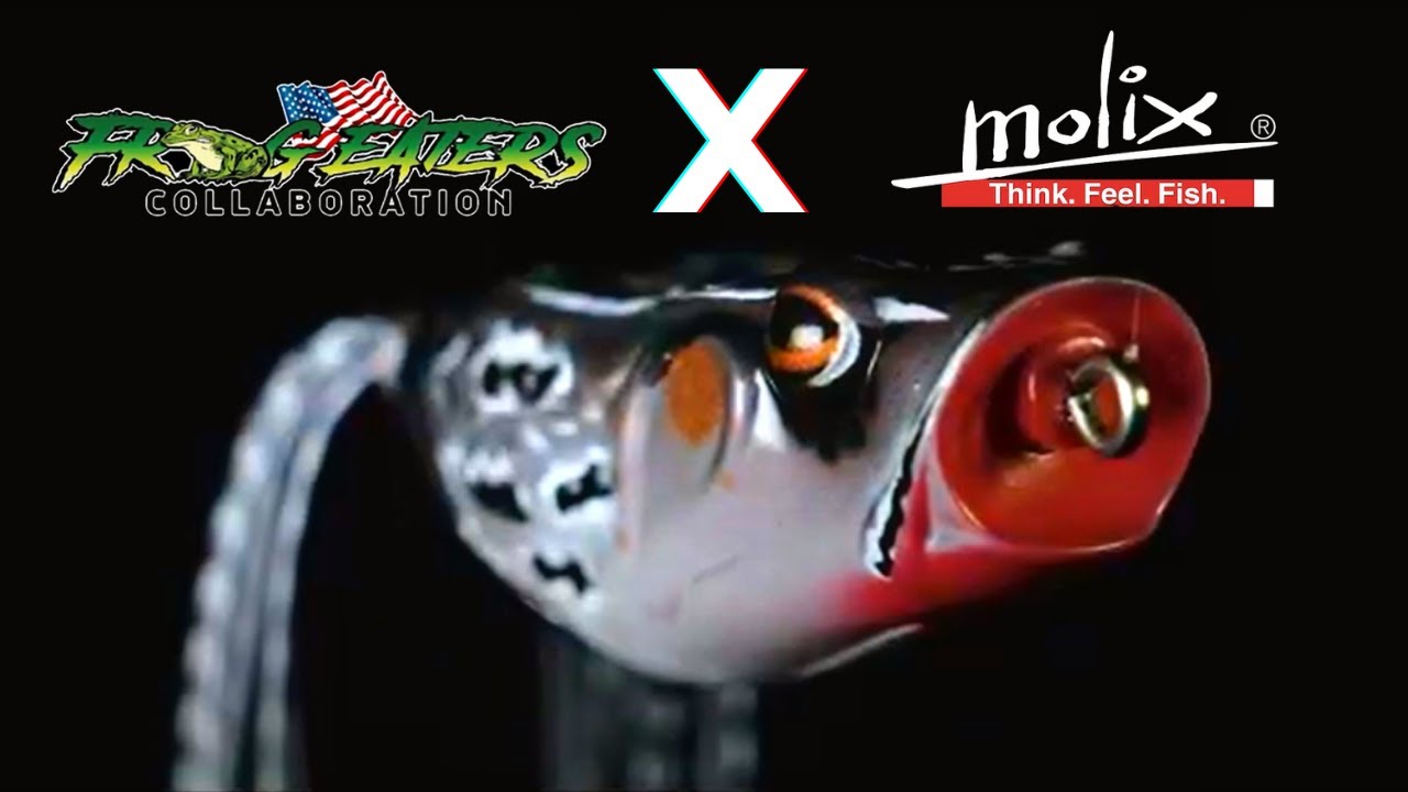 NEW Molix Rattlin' Pop Frog! Frogeaters X Molix