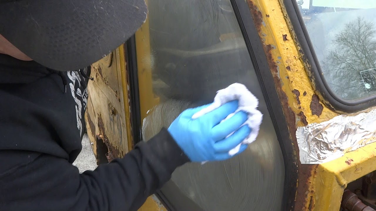 plexiglass window restored