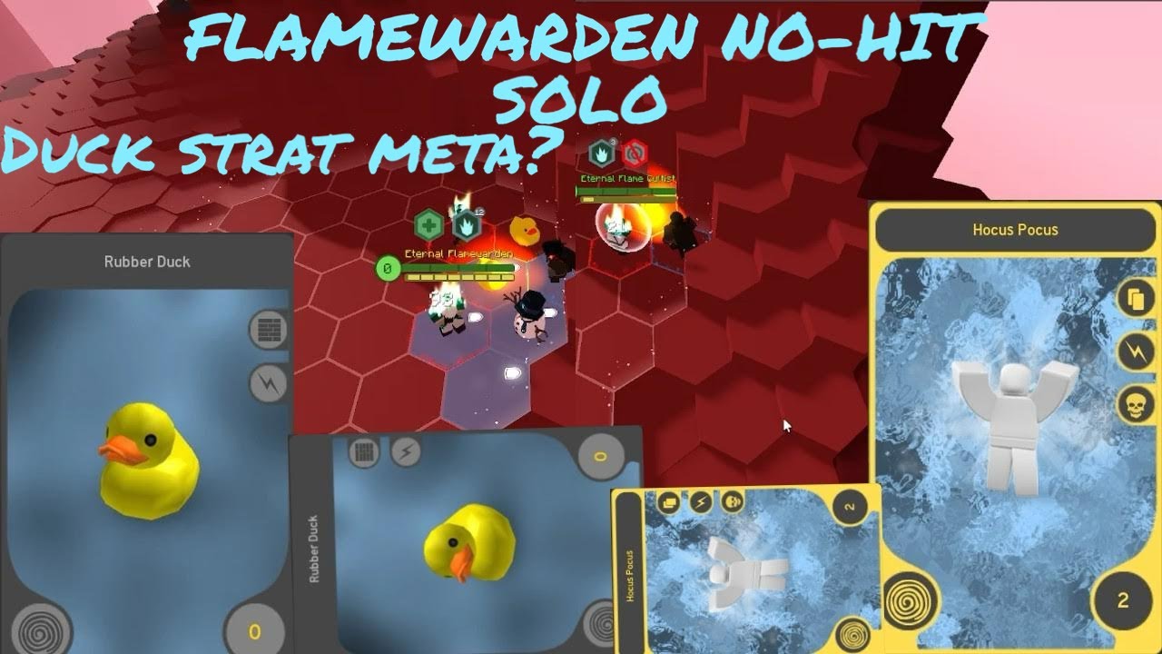 Flamewarden Solo Ducky “Strat” (No hit)