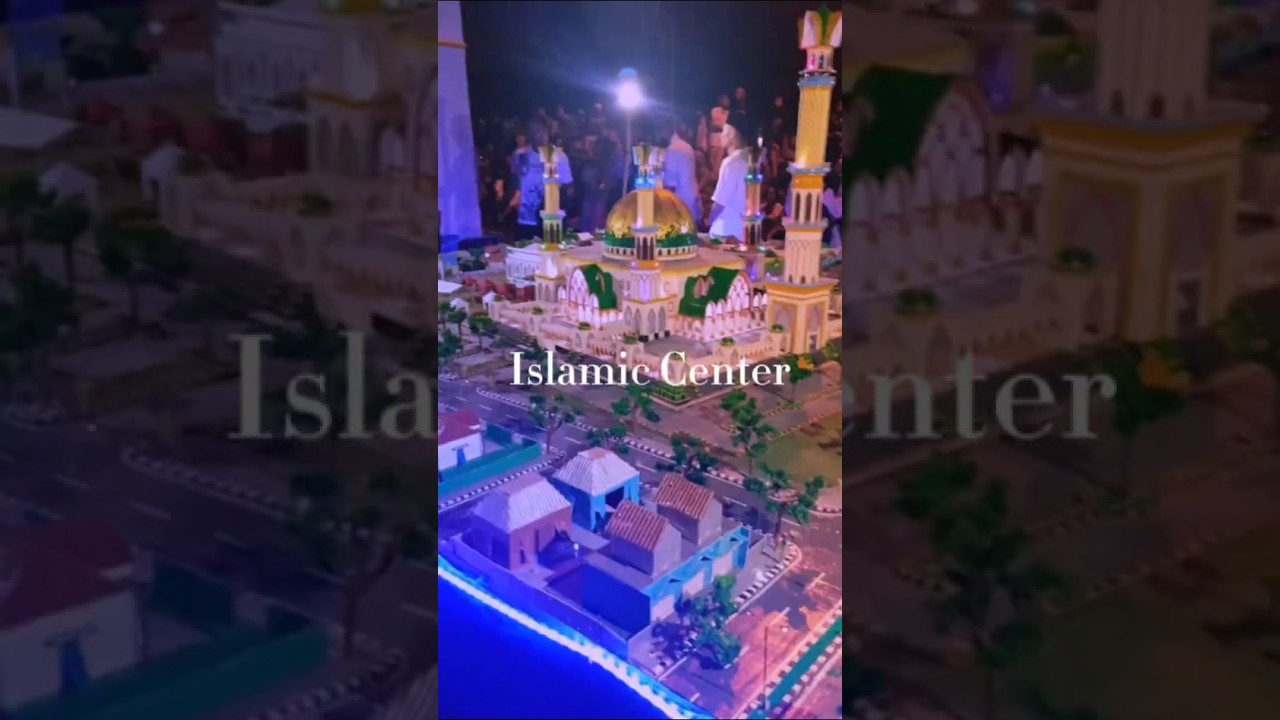 Pawai Takbiran Miniatur Masjid Islamic Center Lombok #takbiran