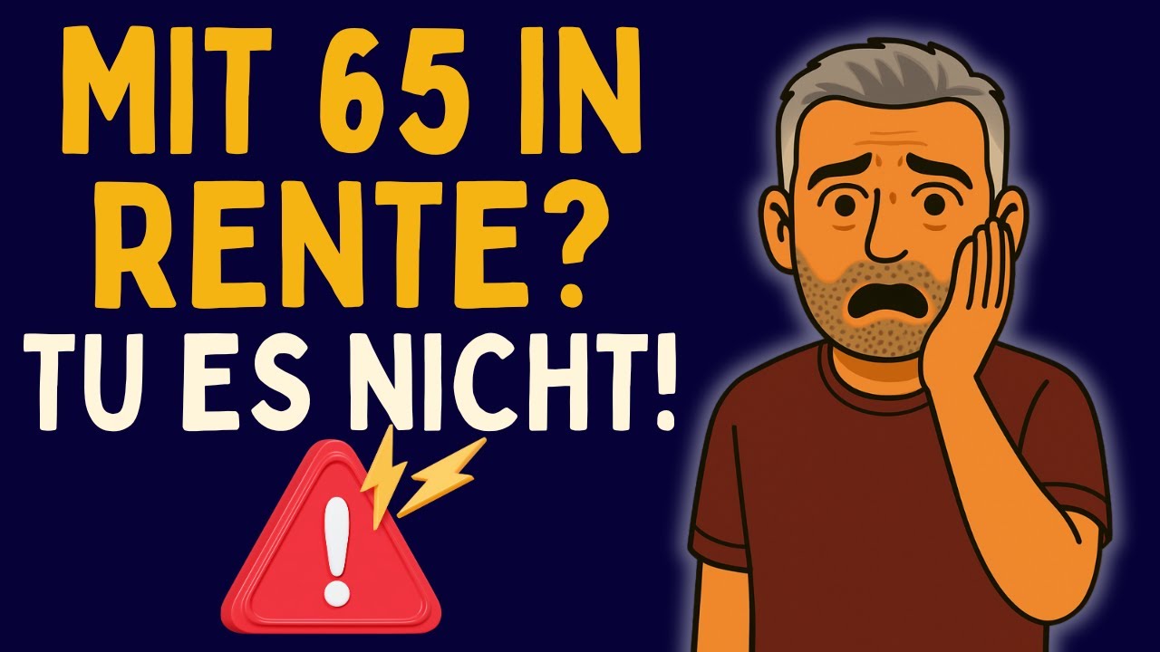 Mit 65 in Rente! Ein riesiger Fehler!