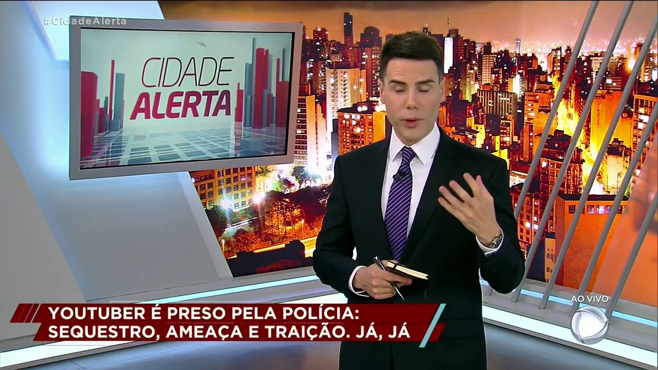 CASO YOUTUBER RODRIG&Atilde;O PRESO - CIDADE ALERTA (28/07/20) (PARTE 1)