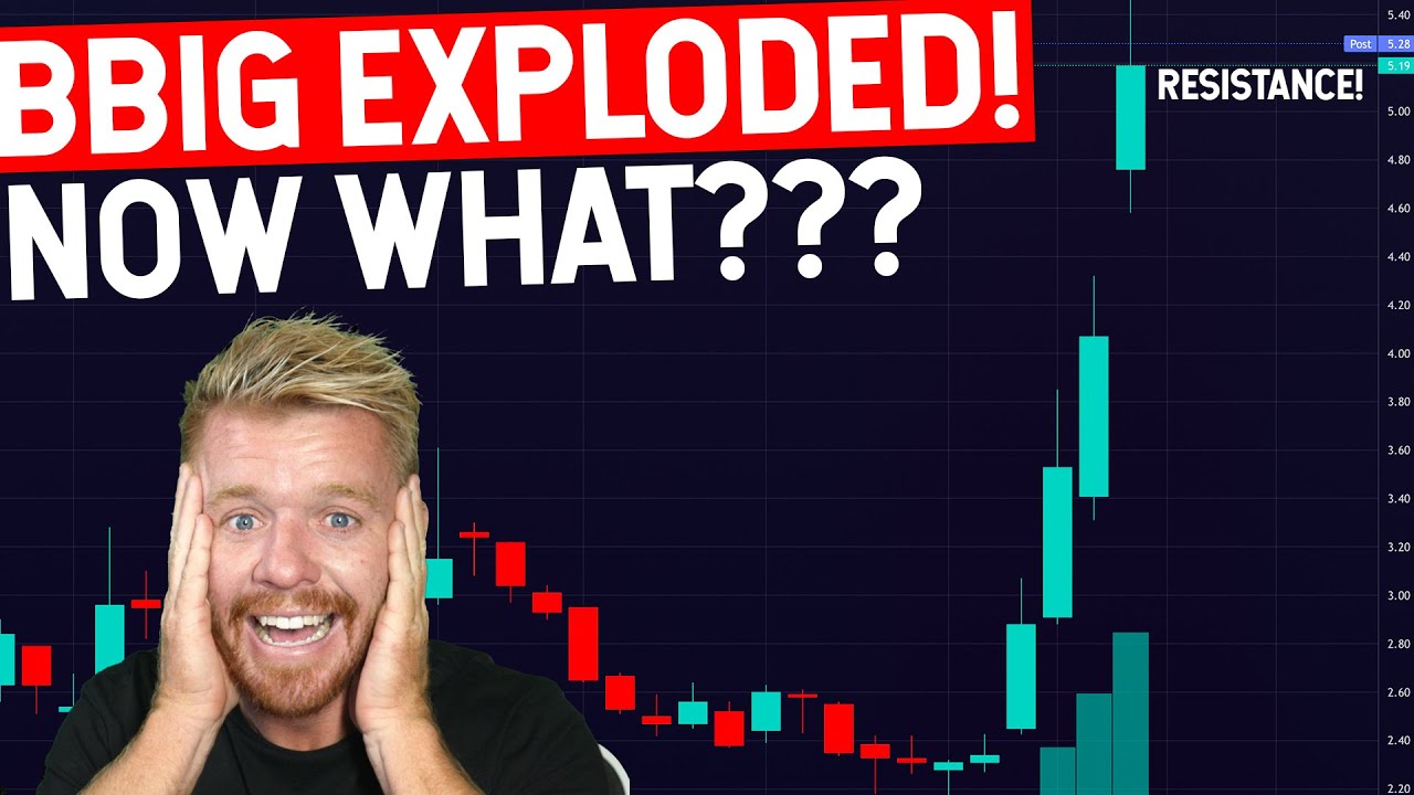 BBIG STOCK EXPLODED!! TIME CRASH? OR GO HIGHER???