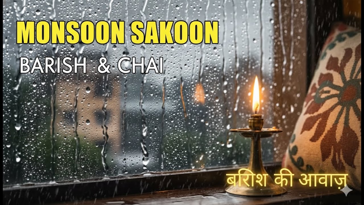 Relax in the Magic of Indian Monsoon (भारतीय मानसून) in 4K