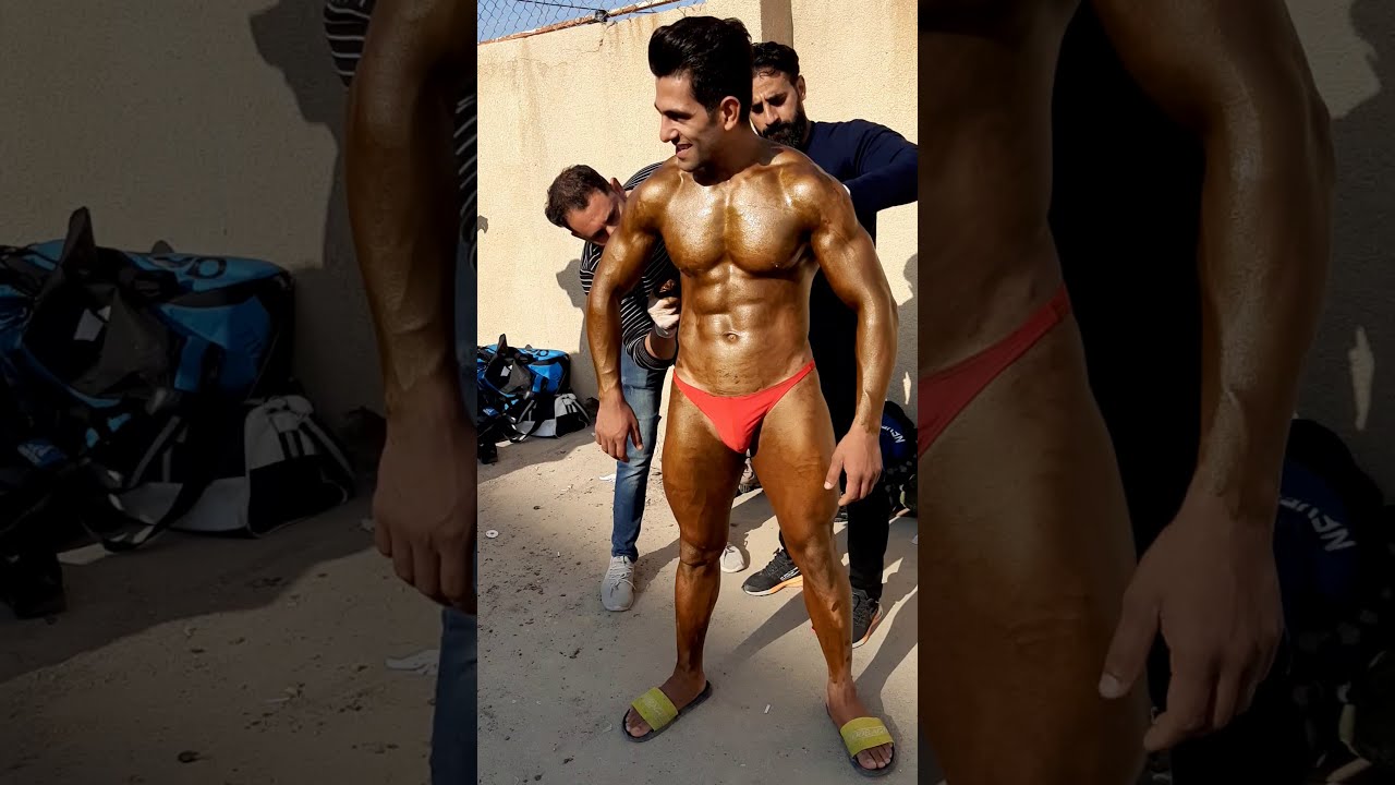 صبغ البطل قاسم في بطوله البصره وزن ٧٥كم