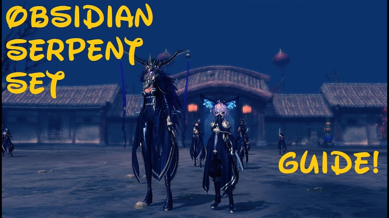 Blade and soul: Farming Obsidian set guide