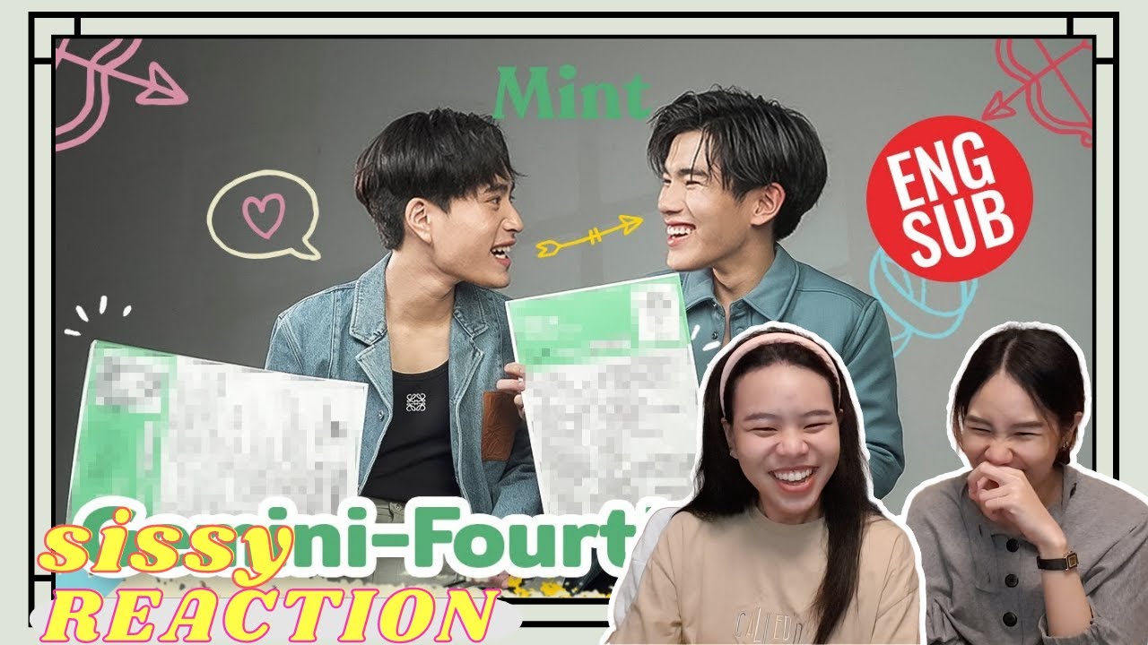 REACTION ค่ะซิสส ☺︎ #เจมีไนน์โฟร์ท 〡MINT DEBUT〡สลับเขียน Profile ของอีกฝ่าย รักกันดีตีกันตลอดจริง