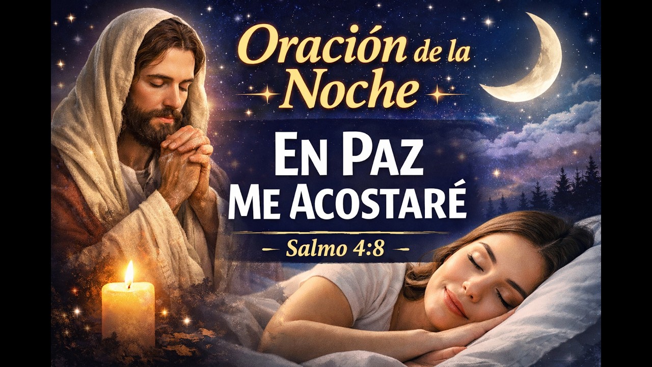 Oración de la Noche  Hoy Jueves 5 de Marzo