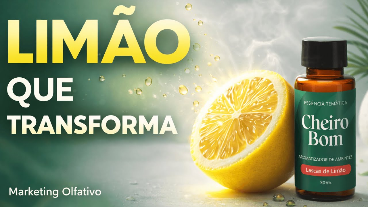 O Poder do Limão no Olfato | Frescor, Energia e Marketing Olfativo